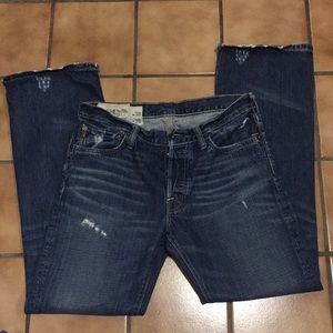 Abercrombie & Fitch  W-30 L-30 5 pocket blue jean